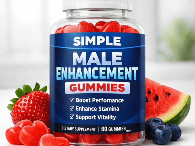 health of Simple Male Enhancement Gummies for Men’s Health  A Modern Gummy Supplement Supporting Strength, Vitality, and Performance Naturally