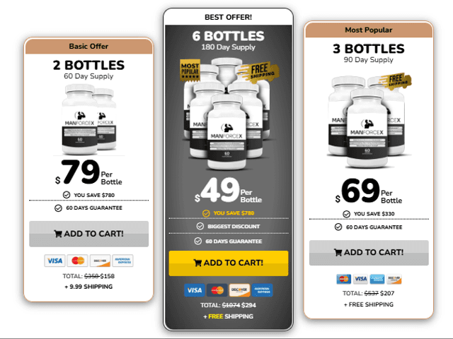 Male Enhancement of ManForceX Reviews: The Natural Way to Boost Male Performance?