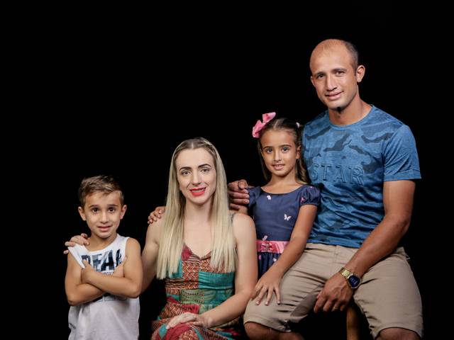 Ensaio Familia de Giulia