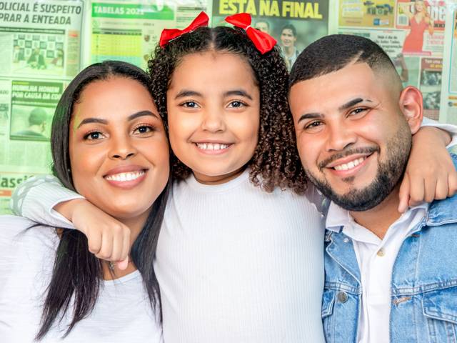 Ensaio Familia de  Alan, Daiana & Kemile