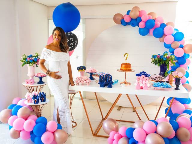 Fotografia de Chá Revelação Elaine & Raul