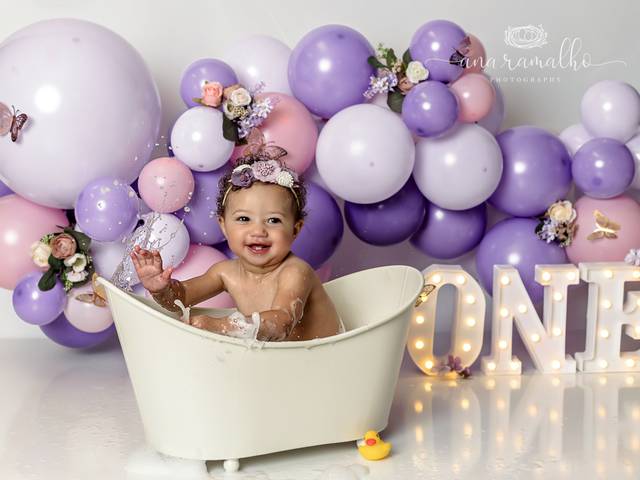 CAKE SMASH of Denver Smash the Cake Photographer