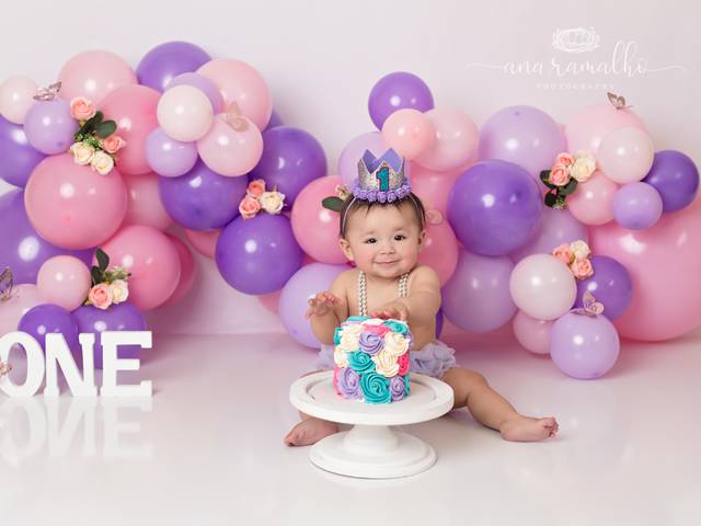 CAKE SMASH of Denver Smash the Cake Photographer