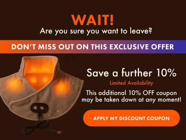 Health of Solana Gear Heat Massage Neck Wrap 