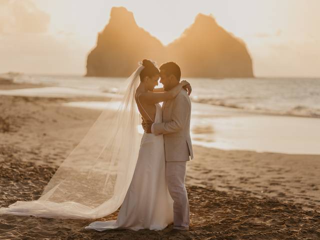 Casamento de Melina e Gabriel - Fernando de Noronha