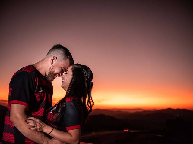 Ensaios de Raquel e Luiz Fernando