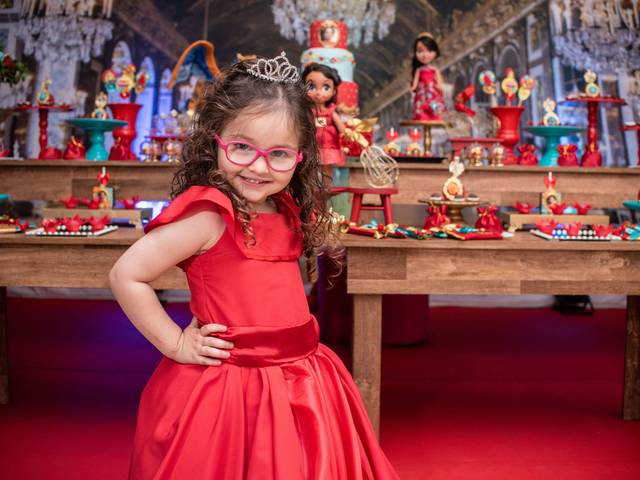 Infantil de Aniversário Helena 3 anos