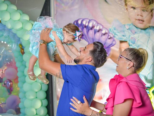 Infantil de Aniversário Liz Maria 1 ano