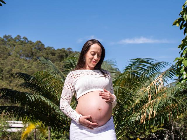 Gestante de Ensaio Gestante Amanda