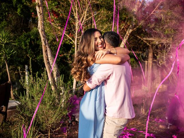 Gestante de Chá Revelação - A espera da Lorena