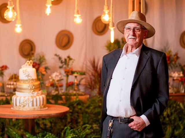 Aniversários de 90 anos Sr Ulysses Pedrilho