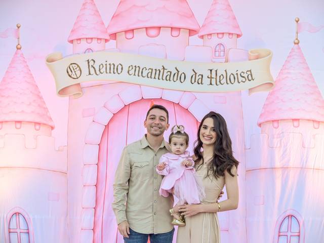 Infantil de Aniversário 1 ano Heloisa 