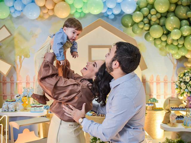 Infantil de Aniversário 1 ano Murilo