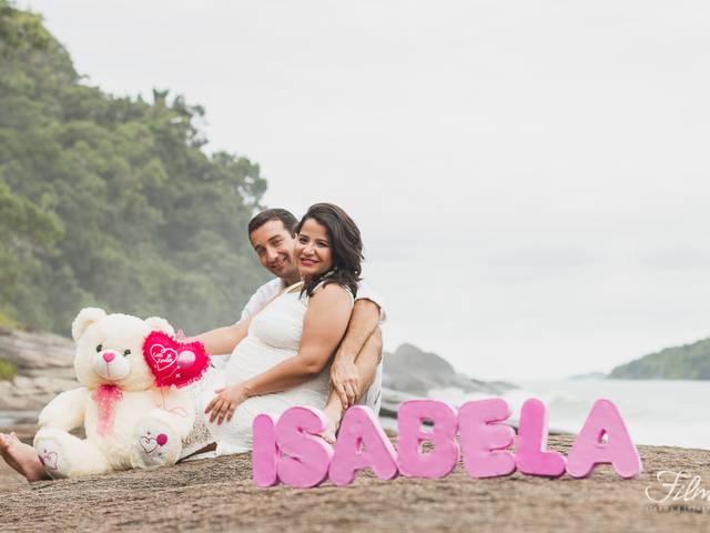 Gestante de Ensaio Gestante Stefany, e Isabela