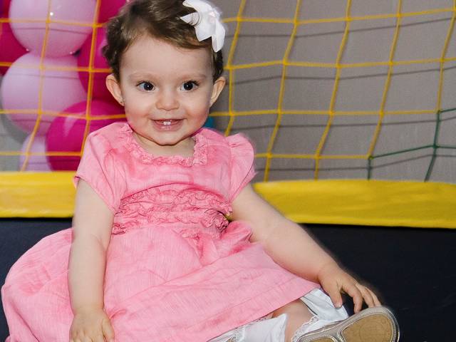 Infantil de Aniversário 1 ano Olívia