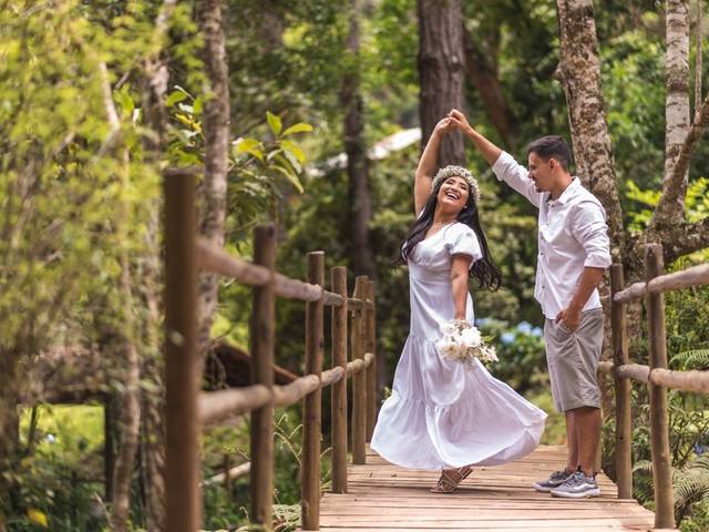 Ensaios de Nathalya e João Pedro