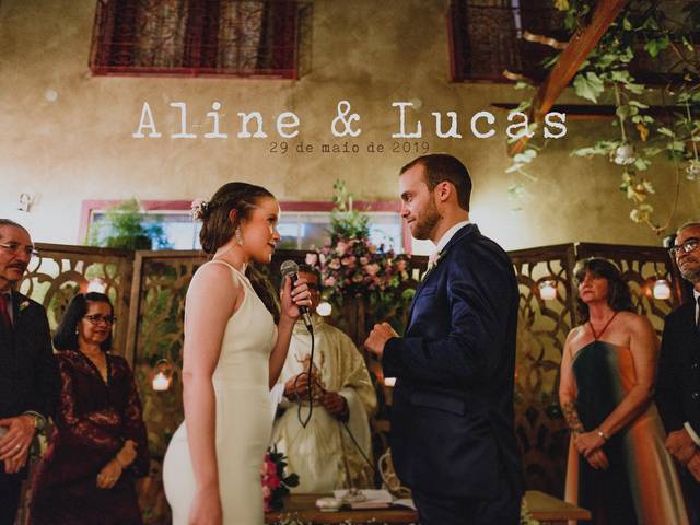 Casamento de Aline e Lucas