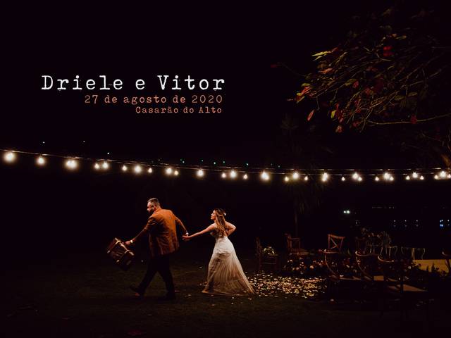 Casamento de Driele e Vitor