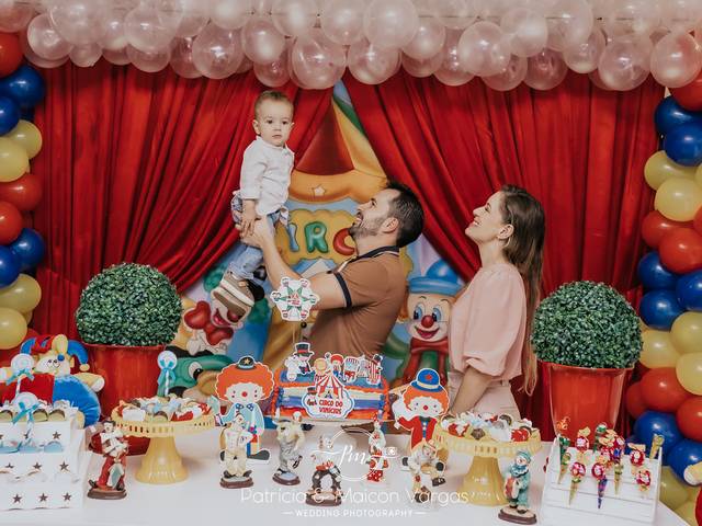 ANIVERSÁRIO INFANTIL de Aniversário 1 ano Vini