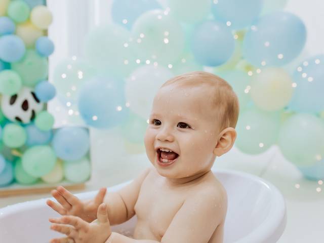 CRIANÇAS I NEWBORN de Ensaio 1 ano João Gabriel