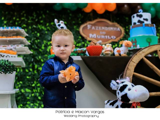 ANIVERSÁRIO INFANTIL de Aniversário 2 anos Murilo