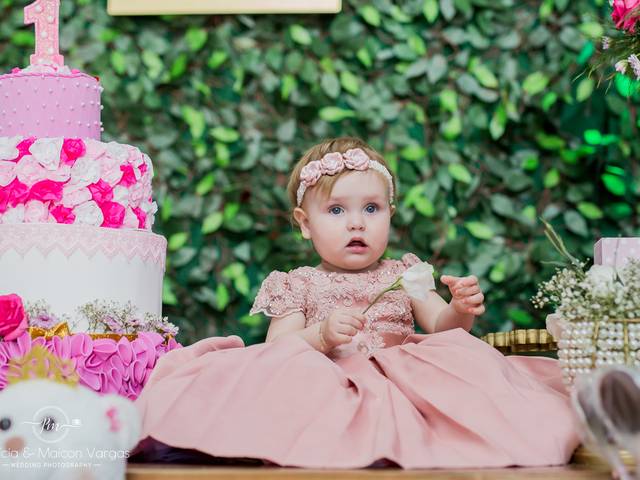 ANIVERSÁRIO INFANTIL de 1º Aninho Lavínia Vitória
