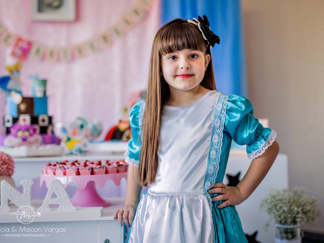 ANIVERSÁRIO INFANTIL de Mariana 7 Anos