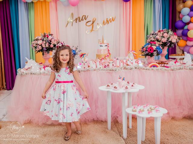 ANIVERSÁRIO INFANTIL de Ana Luisa 5 Anos