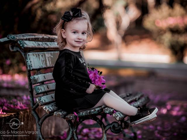  FAMÍLIA de Patrícia + Cristiano= Antônia