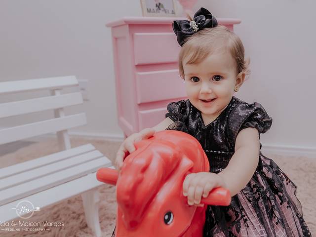 ANIVERSÁRIO INFANTIL de 1 Ano Manoela