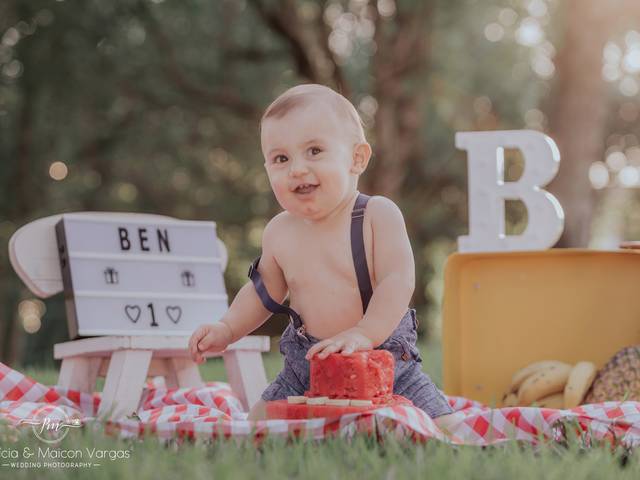  FAMÍLIA de Fran + Ricardo = Benjamim