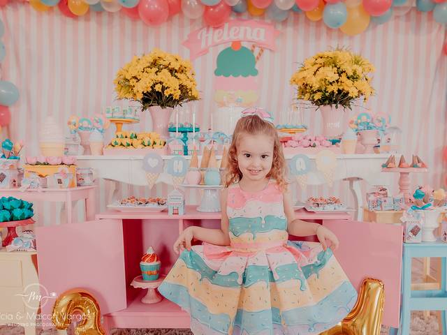 ANIVERSÁRIO INFANTIL de Helena 3 Anos