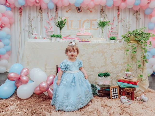 ANIVERSÁRIO INFANTIL de Alice 1 Ano