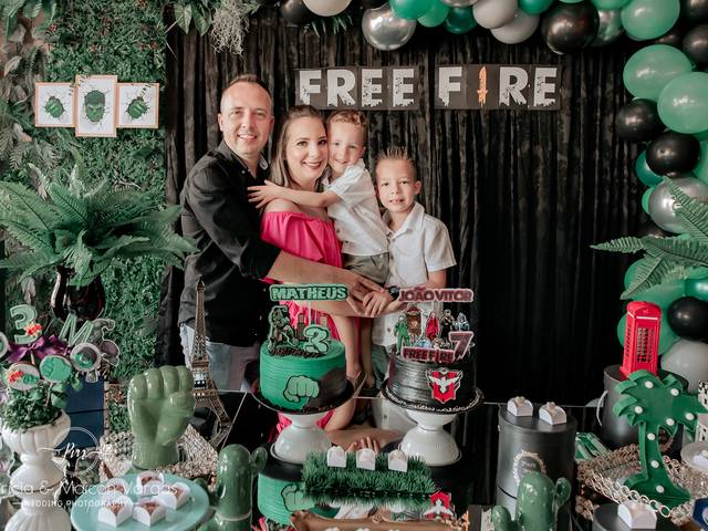 ANIVERSÁRIO INFANTIL de João Vitor e Matheus