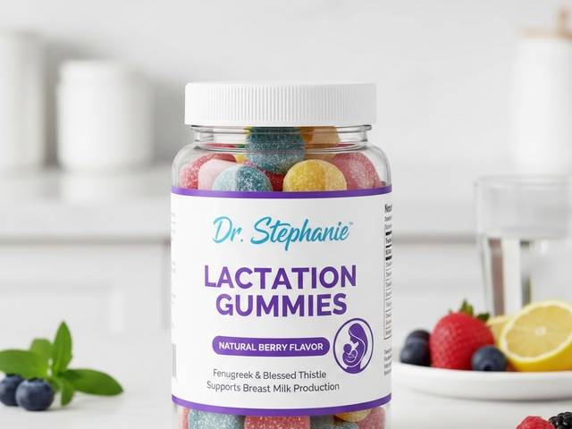 Dr. Stephanie Lactation Gummies of Boost Milk Supply Naturally with Dr. Stephanie Lactation Gummies
