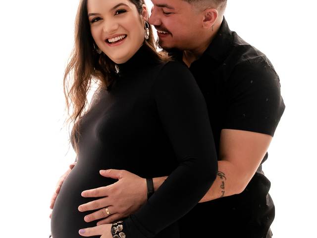 GESTANTE de A doce espera pelo Isaque