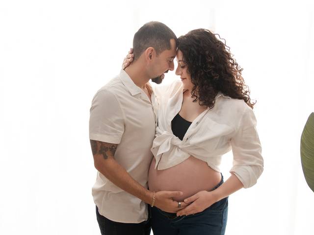 GESTANTE de A doce espera pela Nyanni