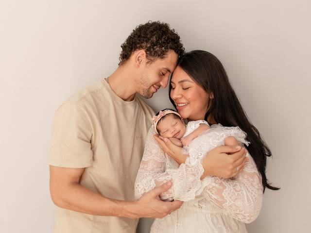 NEWBORN de Primeiros dias da Maria Luísa