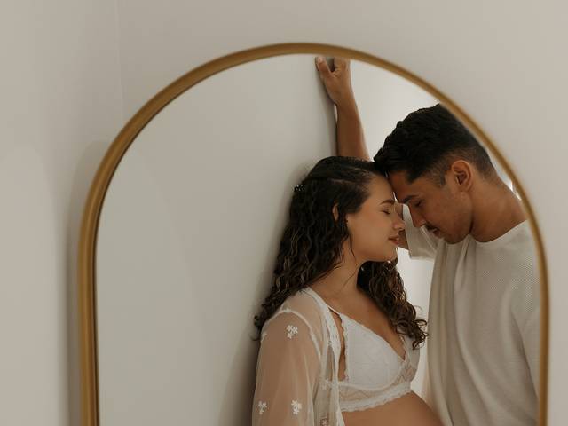 GESTANTE de A doce espera pelo Lucca