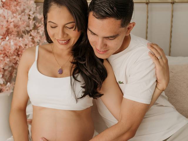 GESTANTE de A doce espera pelo Benjamim