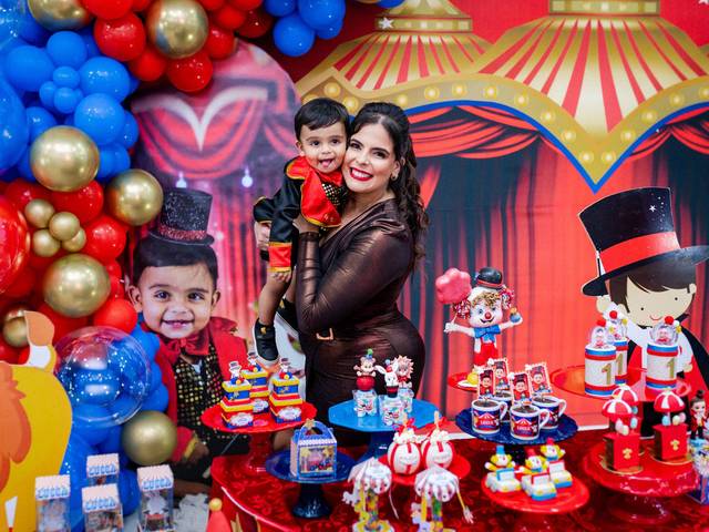 Aniversários de Lucca - 1 Aninho