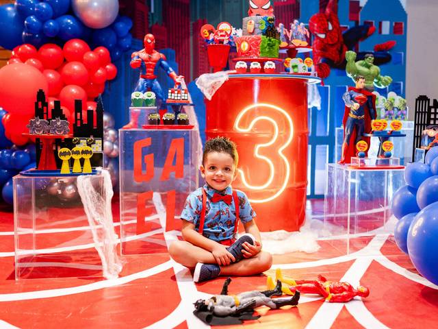 Aniversários de Gael - 3 Anos