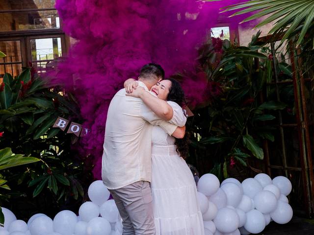 Aniversários de Chá Revelação - Antonella