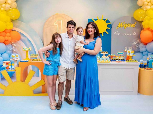 Aniversários de Miguel - 1 Aninho