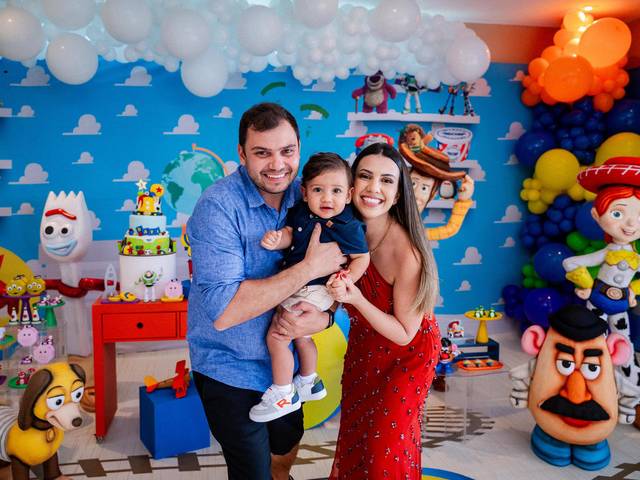 Aniversários de Davi - 1 Aninho