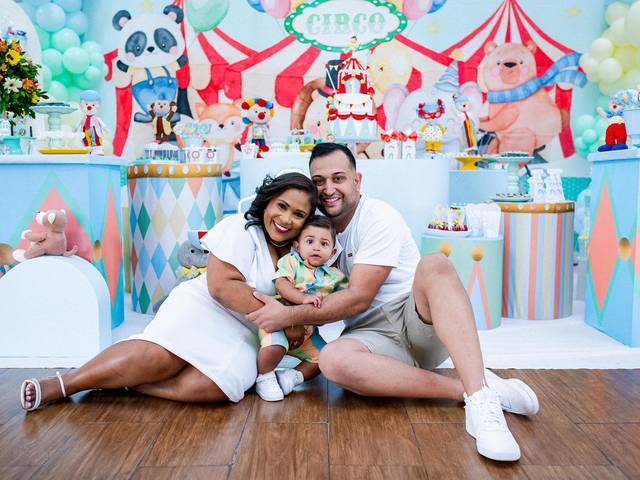 Aniversários de Théo - 1 Aninho