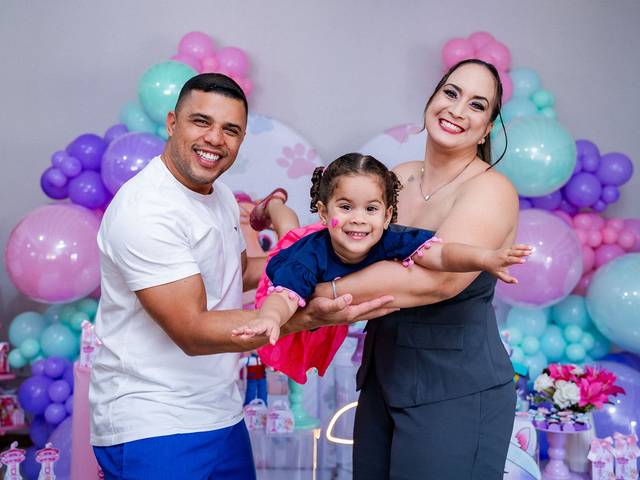 Aniversários de Isadora - 3 Aninhos