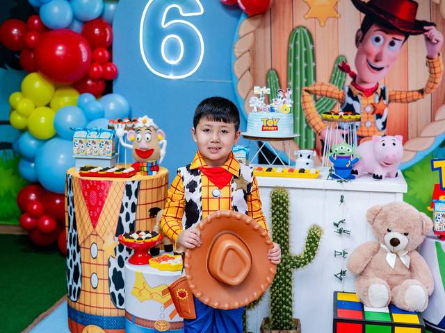 Aniversários de Eric - 6 Anos