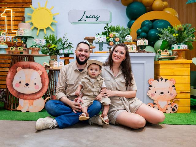Aniversários de Lucas - 1 Aninho