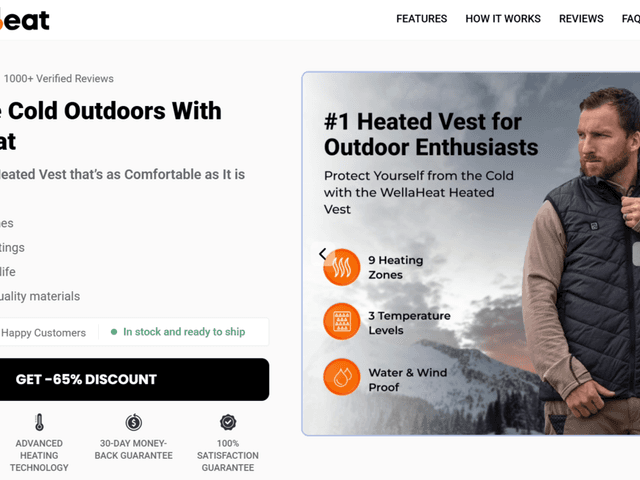 health of https://www.facebook.com/WellaHeatHeatedVestStore